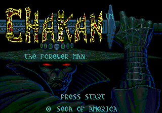Заставка игры Chakan: The Forever Man